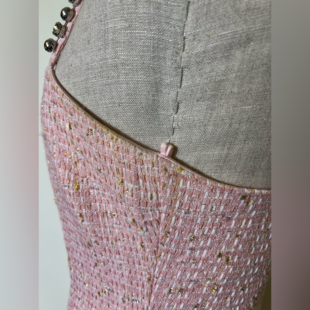 AKIRA Embellished Bow Pink Dress - Picture 8 of 12